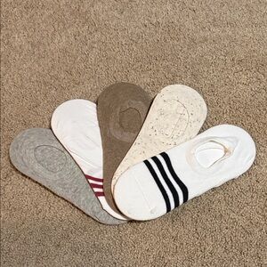 5 Pack of No-Show Socks